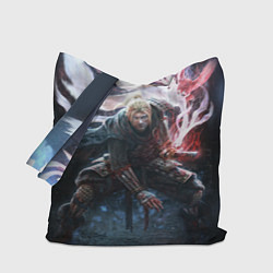 Сумка-шопер Японский ниндзя, цвет: 3D-принт