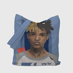 Сумка-шопер XXXTentacion Art, цвет: 3D-принт