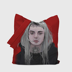 Сумка-шопер Ghostemane, цвет: 3D-принт