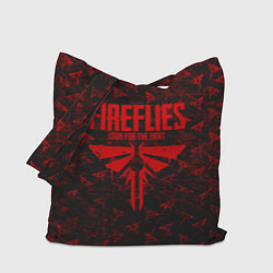 Сумка-шоппер Fireflies: Red Logo