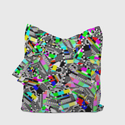 Сумка-шопер Экран профилактики, цвет: 3D-принт