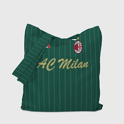 Сумка-шопер AC Milan: Green Form, цвет: 3D-принт