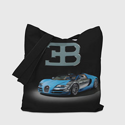 Сумка-шопер Bugatti - motorsport extreme, цвет: 3D-принт