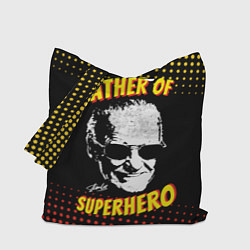 Сумка-шоппер Stan Lee: Father of Superhero