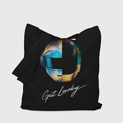 Сумка-шопер Daft Punk: Get Lucky, цвет: 3D-принт