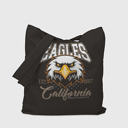 Сумка-шопер Eagles California, цвет: 3D-принт
