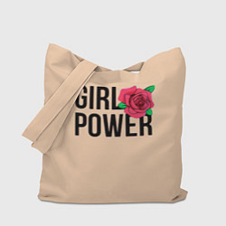Сумка-шопер Girl Power, цвет: 3D-принт