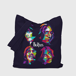 Сумка-шоппер The Beatles: Art Faces