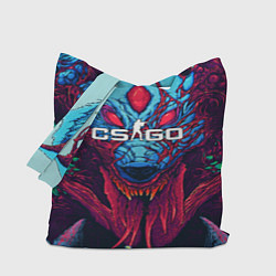 Сумка-шопер CS:GO Hyper Beast, цвет: 3D-принт