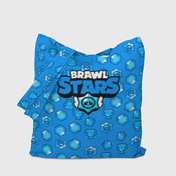 Сумка-шопер Brawl Stars: Blue Team, цвет: 3D-принт