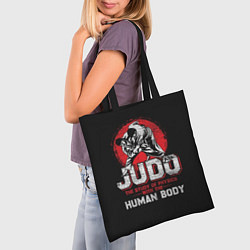 Сумка-шопер Judo: Human Body, цвет: 3D-принт — фото 2