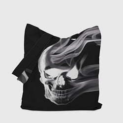 Сумка-шопер Wind - smoky skull, цвет: 3D-принт