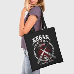 Сумка-шопер The Walking Dead Negan, цвет: 3D-принт — фото 2