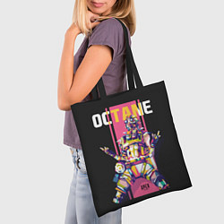 Сумка-шопер Apex Legends Octane, цвет: 3D-принт — фото 2