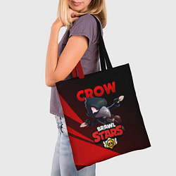 Сумка-шопер BRAWL STARS CROW, цвет: 3D-принт — фото 2