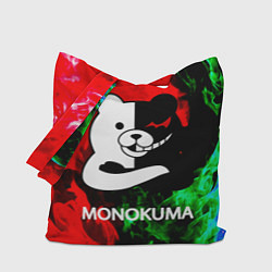 Сумка-шопер MONOKUMA, цвет: 3D-принт