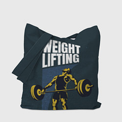 Сумка-шоппер Wheight lifting