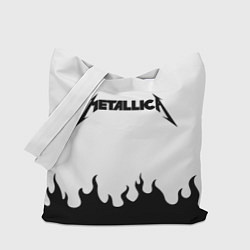 Сумка-шопер METALLICA, цвет: 3D-принт