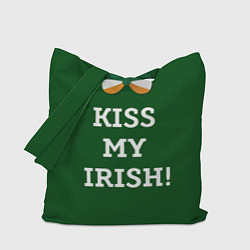 Сумка-шопер Kiss my Irish, цвет: 3D-принт