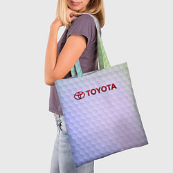 Сумка-шопер TOYOTA, цвет: 3D-принт — фото 2
