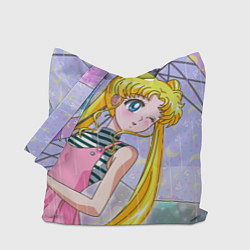 Сумка-шопер Sailor Moon, цвет: 3D-принт