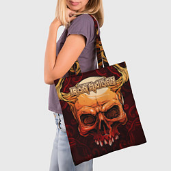 Сумка-шопер Iron Maiden, цвет: 3D-принт — фото 2