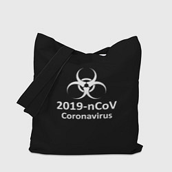 Сумка-шопер NCoV-2019: Coronavirus, цвет: 3D-принт