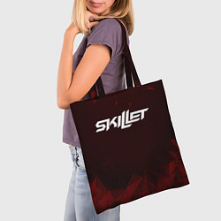 Сумка-шопер Skillet, цвет: 3D-принт — фото 2