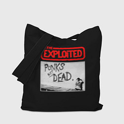 Сумка-шопер Punks Not Dead, цвет: 3D-принт