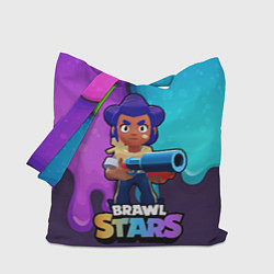 Сумка-шопер Brawl stars Шелли, цвет: 3D-принт