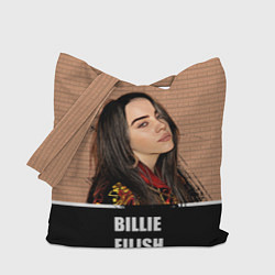 Сумка-шопер Billie Eilish, цвет: 3D-принт