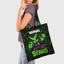 Сумка-шопер BRAWL STARS VIRUS 8 BIT, цвет: 3D-принт — фото 2