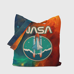 Сумка-шопер NASA, цвет: 3D-принт