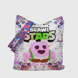 Сумка-шопер Sakura Spike Brawl Stars, цвет: 3D-принт