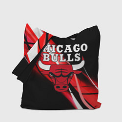 Сумка-шопер CHICAGO BULLS, цвет: 3D-принт