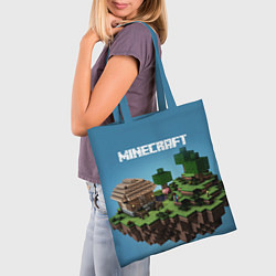 Сумка-шопер Minecraft, цвет: 3D-принт — фото 2