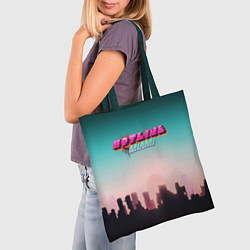 Сумка-шопер HOTLINE MIAMI, цвет: 3D-принт — фото 2