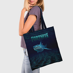Сумка-шопер Loot Shark Fortnite, цвет: 3D-принт — фото 2