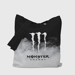 Сумка-шопер MONSTER ENERGY BLACK, цвет: 3D-принт