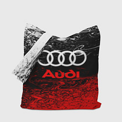 Сумка-шопер AUDI, цвет: 3D-принт