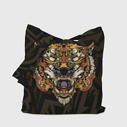 Сумка-шоппер Тигровый стимпанк Tiger