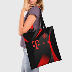 Сумка-шопер FC Bayern Munchen, цвет: 3D-принт — фото 2