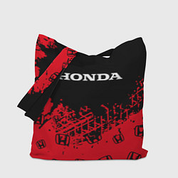 Сумка-шопер HONDA ХОНДА, цвет: 3D-принт