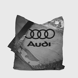 Сумка-шопер AUDI АУДИ, цвет: 3D-принт