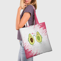 Сумка-шопер Авокадо, цвет: 3D-принт — фото 2