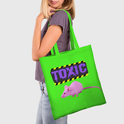 Сумка-шопер Toxic, цвет: 3D-принт — фото 2