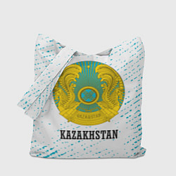 Сумка-шопер KAZAKHSTAN КАЗАХСТАН, цвет: 3D-принт