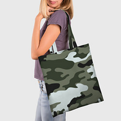 Сумка-шопер Camouflage 2, цвет: 3D-принт — фото 2