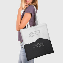 Сумка-шопер Только ты пари, цвет: 3D-принт — фото 2