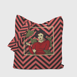Сумка-шопер Twin Peaks Audrey Horne, цвет: 3D-принт